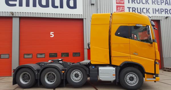 Opbouw Volvo FH16 750 voor Kraanverhuur D. Boekestijn B.V. uit Maasland